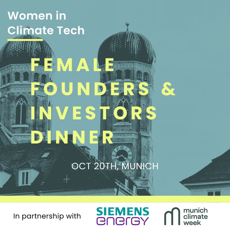 Cover Image for Women In Climate Tech Dinner