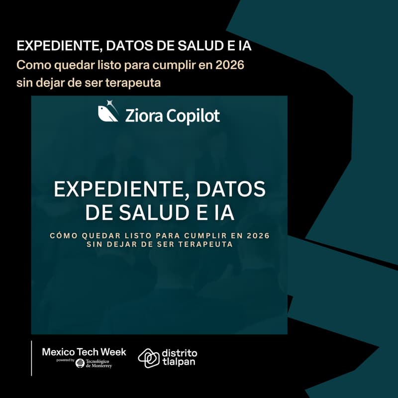 Cover Image for Expediente, datos de salud e IA: cómo quedar listo para cumplir en 2026 sin dejar de ser terapeuta