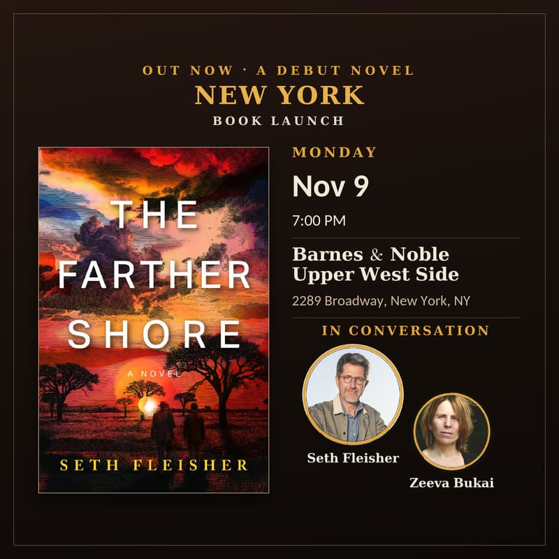 Cover Image for New York Book Launch for The Farther Shore--in Conversation with Zeeva Bukai: Barnes & Noble Upper West Side