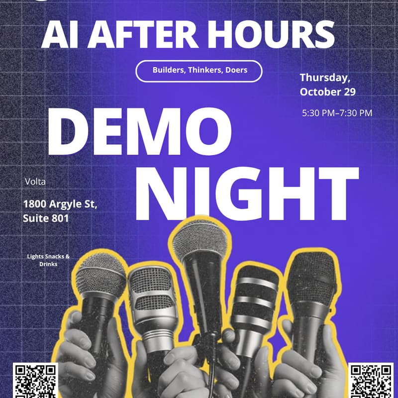 AI After Hours: Demo Night 🚀 (w / AI Collective Halifax)