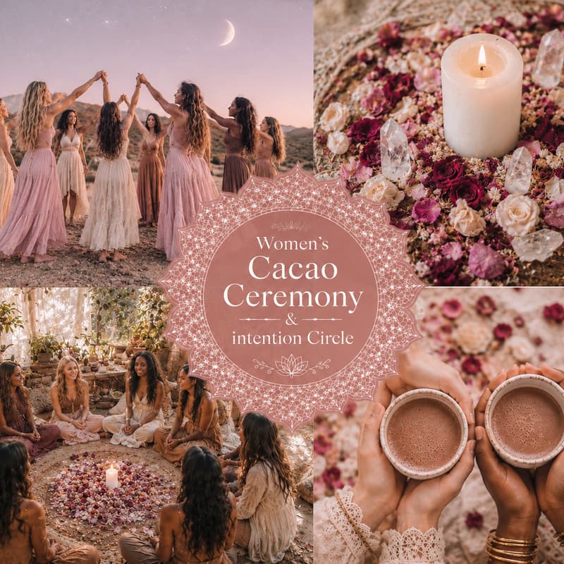Cover Image for Women's Cacao Ceremony & Intention Circle