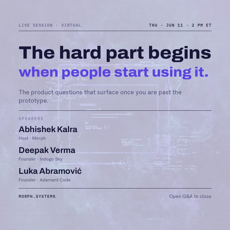 Cover Image for From Vibe Coding to Real SaaS: What Breaks, What Works, and What Comes Next
