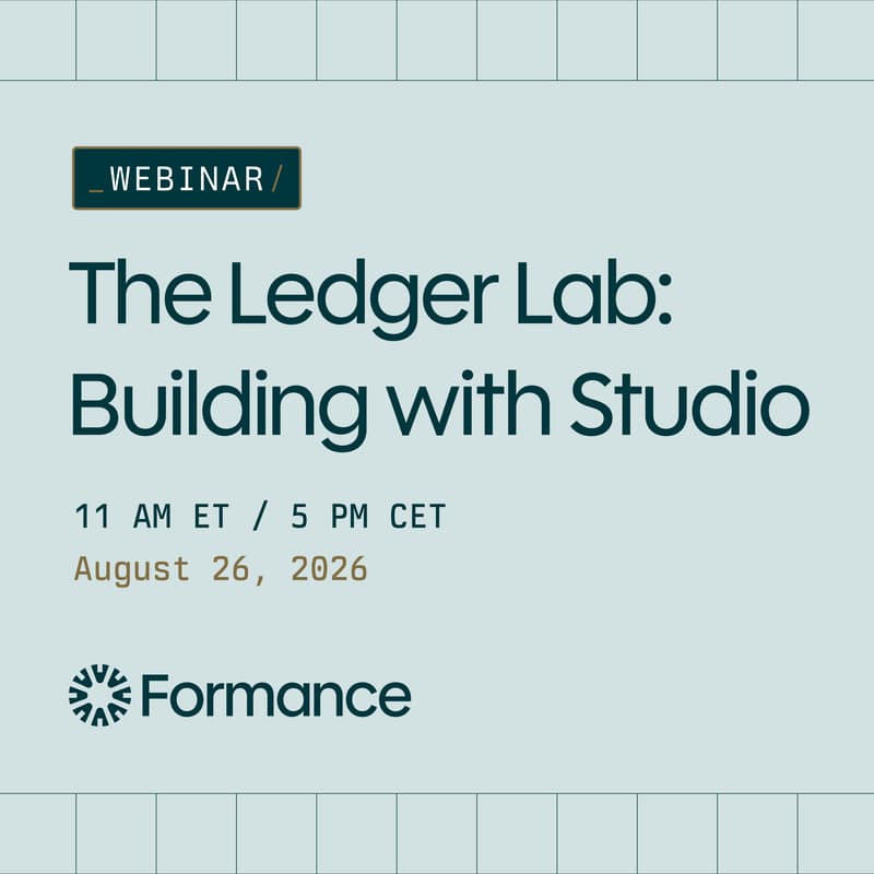 Cover Image for The Ledger Lab: Building with Studio