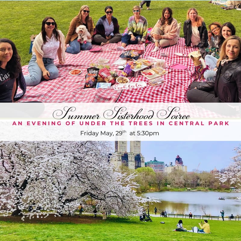 Cover Image for Summer Sisterhood Soiree: An Evening Under the Trees in Central Park