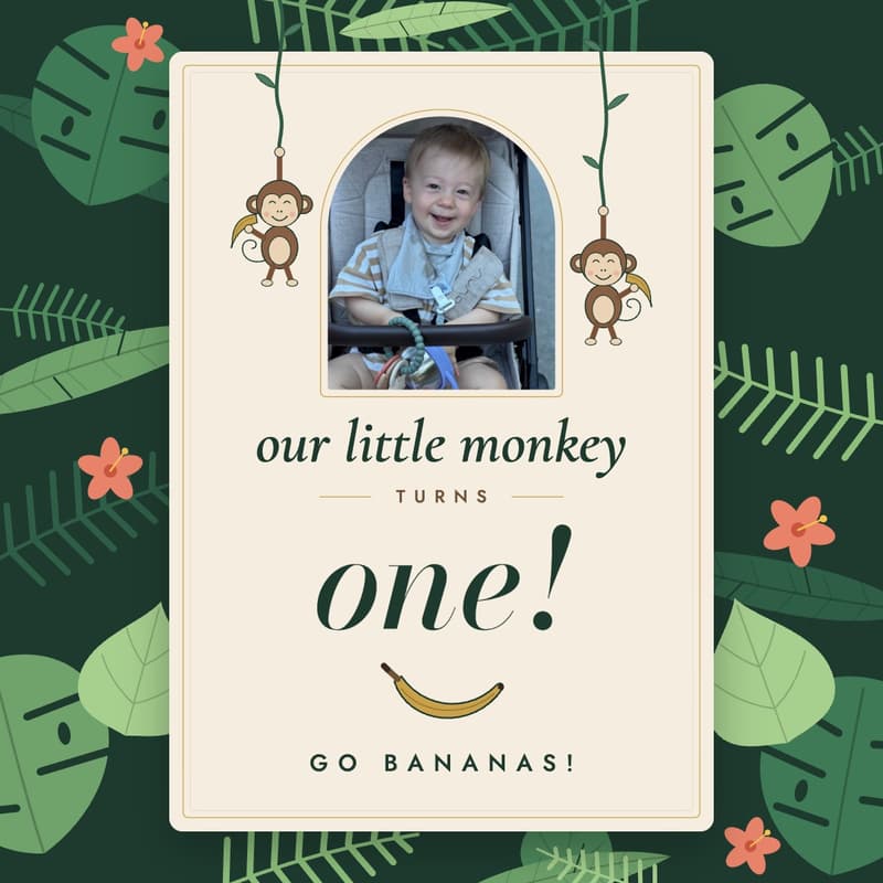 Cover Image for Paxton's 1st Birthday!