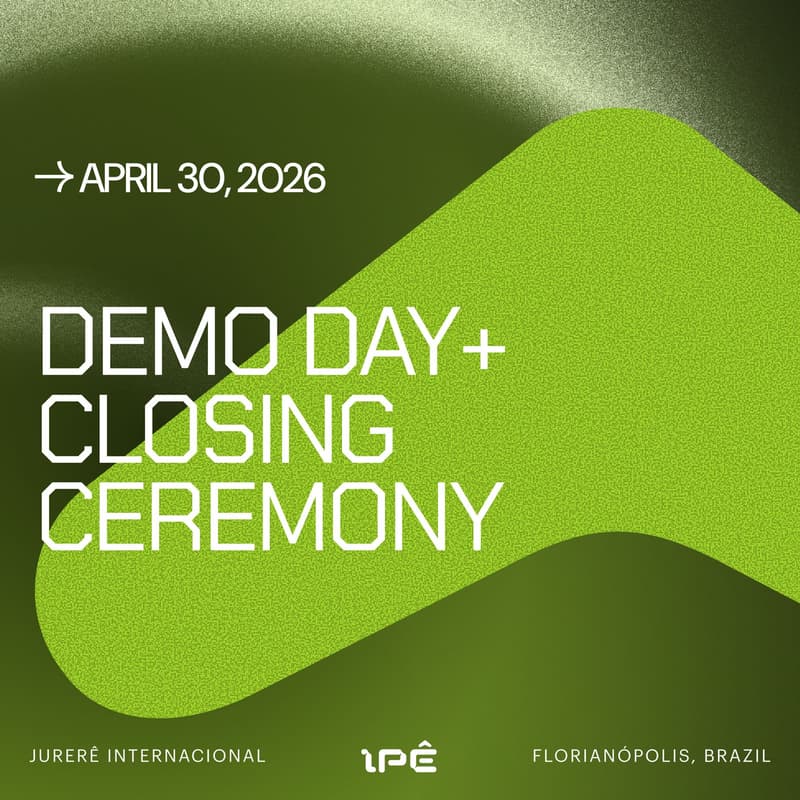 Cover Image for Ipê Closing Ceremony - Demo Day, Sound Temple and Live Chorinho