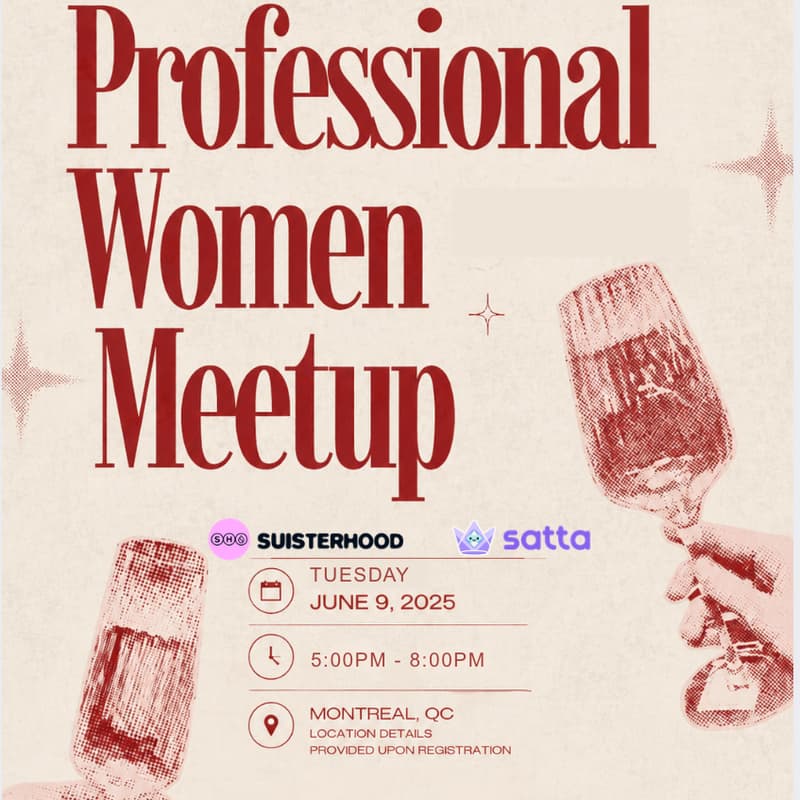 Cover Image for Professional Women Meetup in Montreal