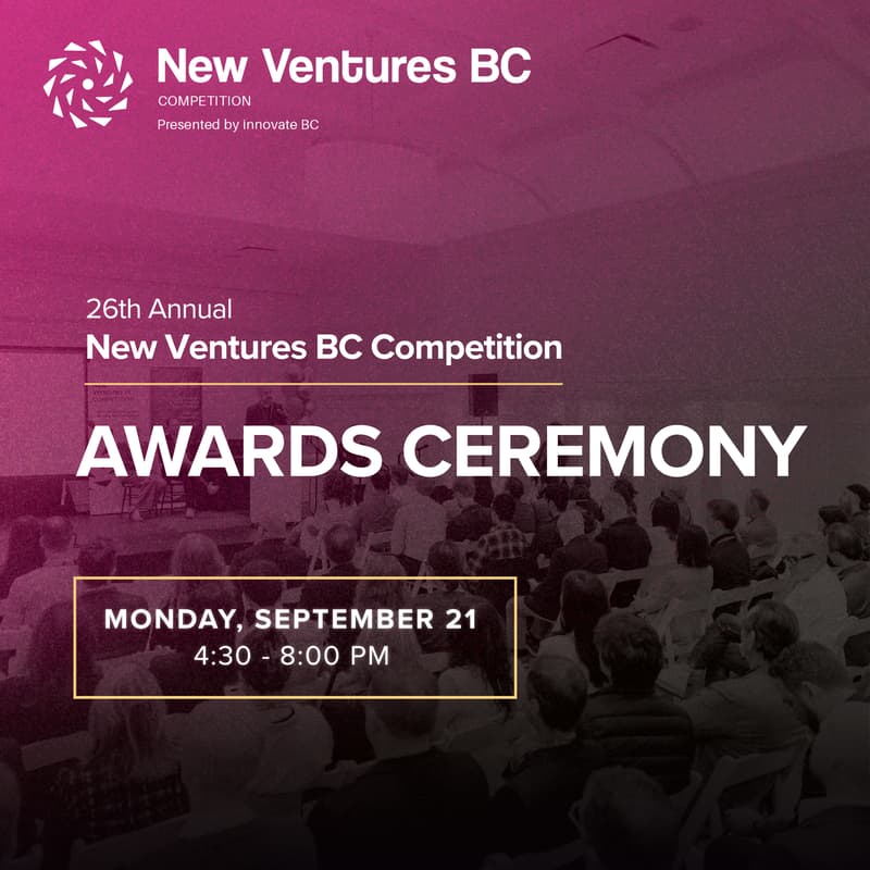 Cover Image for 2026 New Ventures BC Competition Awards Ceremony