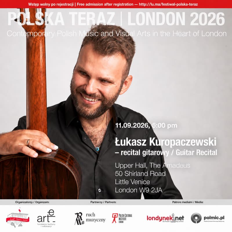 Cover Image for Łukasz Kuropaczewski - recital gitarowy | Guitar Recital