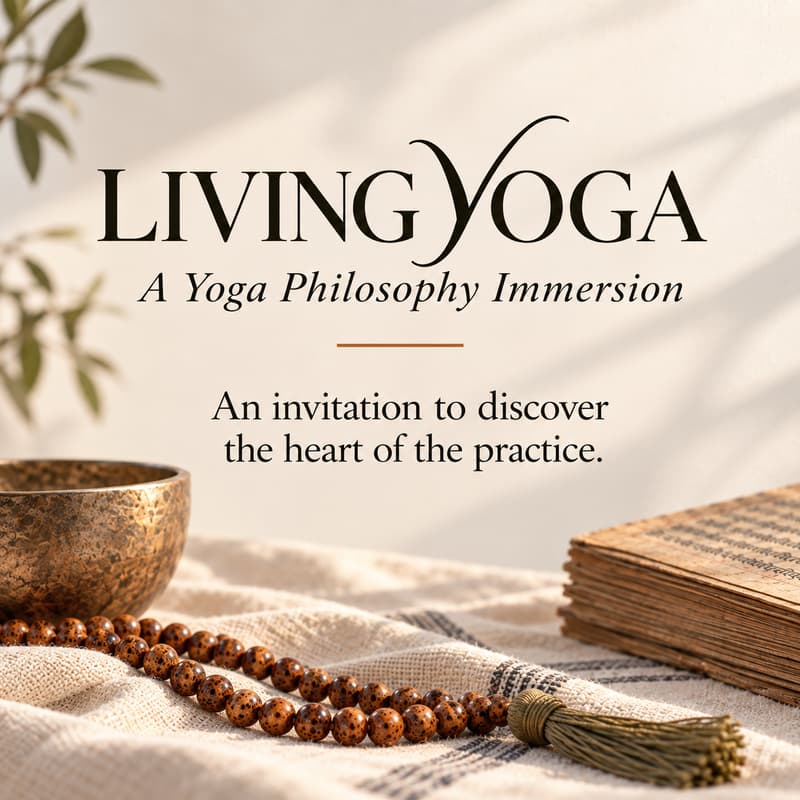 Cover Image for Living Yoga: A Yoga Philosophy Immersion