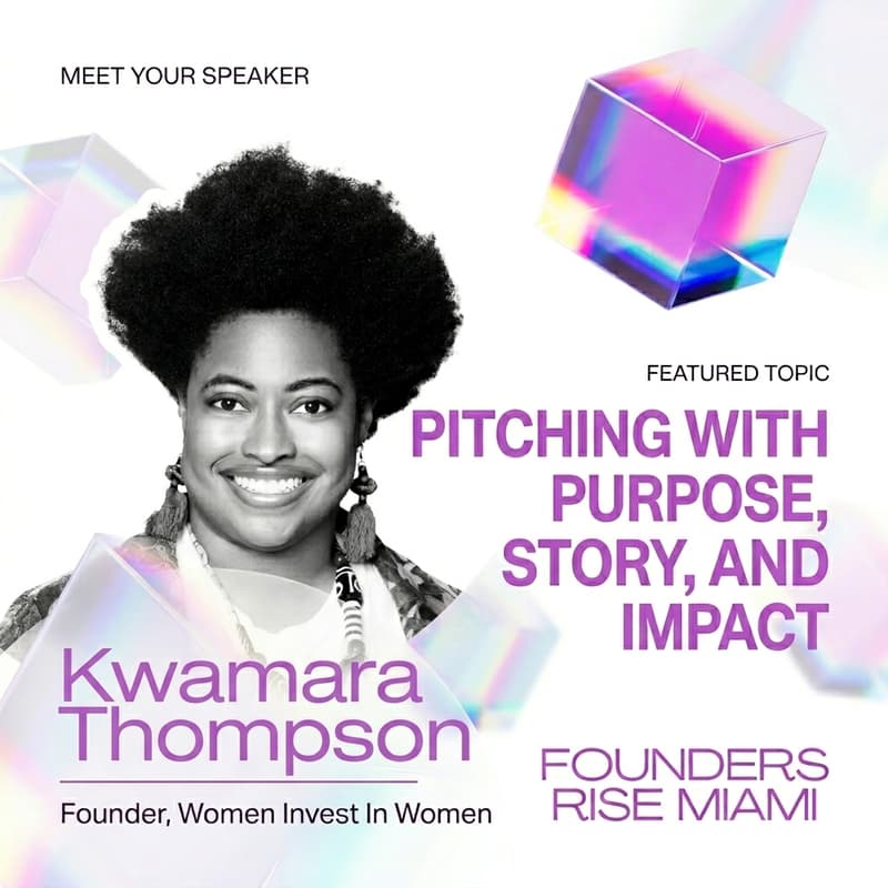 Cover Image for Pitching with Purpose, Story, and Impact with Kwamara Thompson
