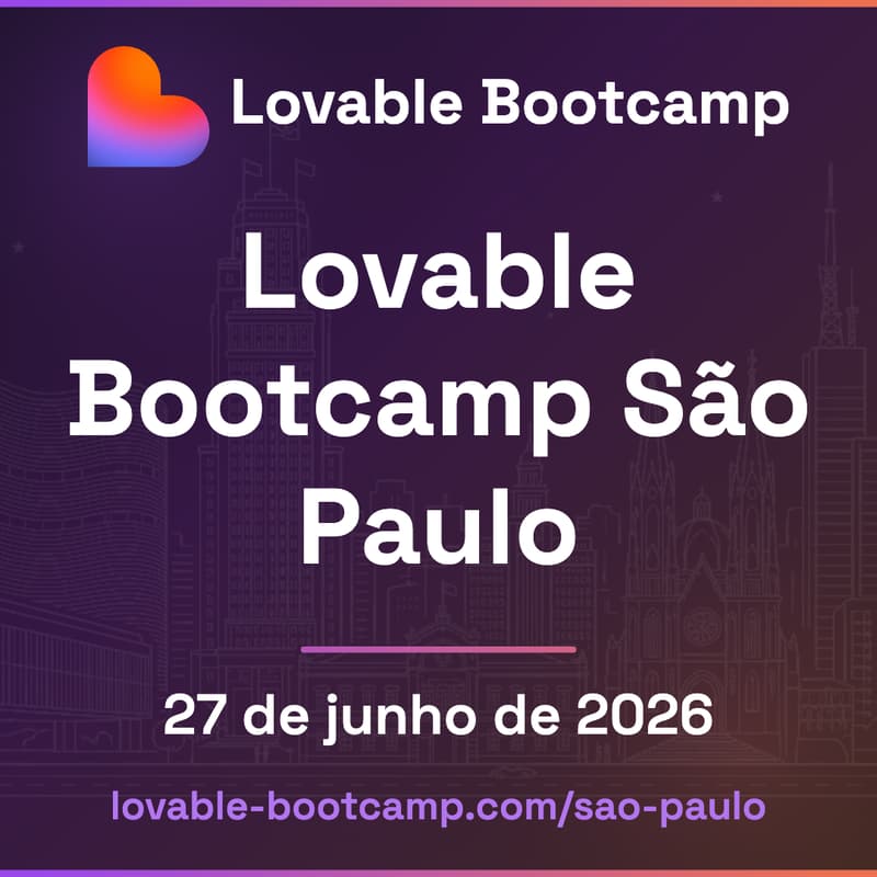 Cover Image for Lovable Bootcamp São Paulo