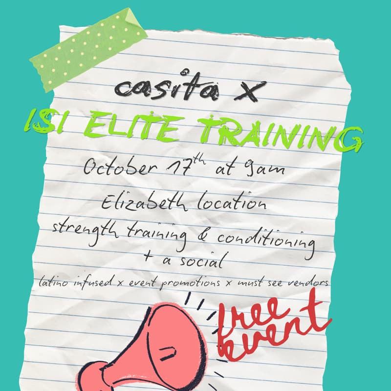 Cover Image for casita X ISI Elite Training