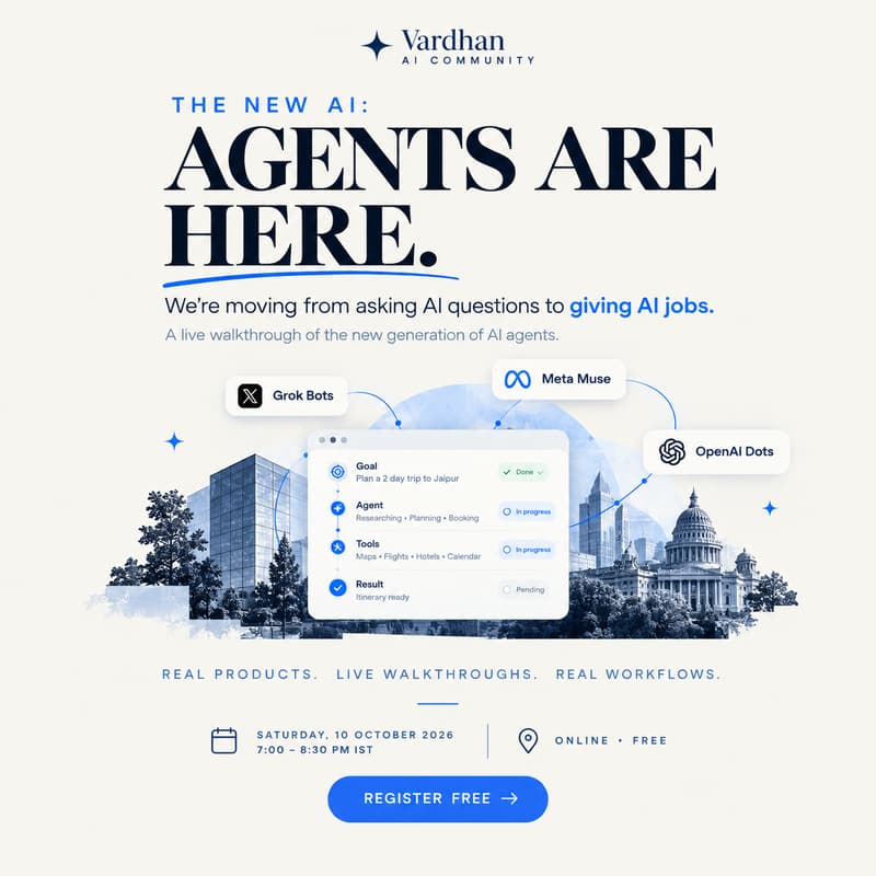 Cover Image for THE NEW AI: AGENTS ARE HERE