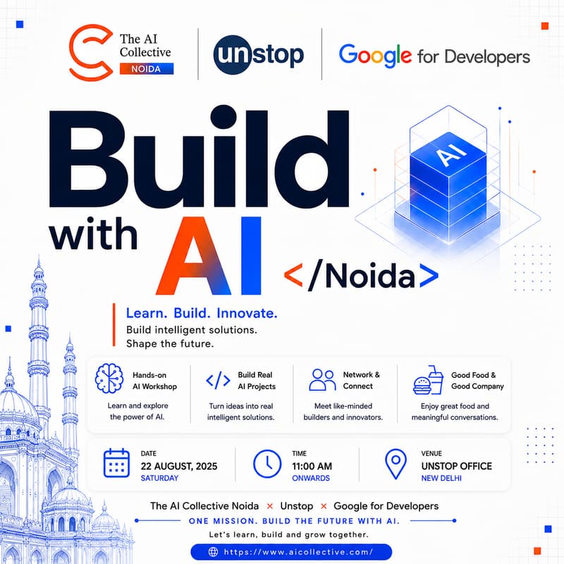 Cover Image for Build with AI </Noida>