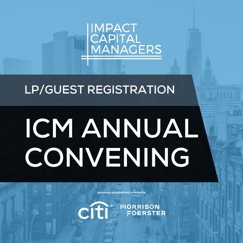 Cover Image for 2026 ICM Annual Convening (LP/Guest Registration)
