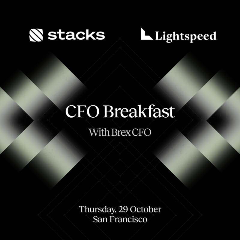 Cover Image for CFO Breakfast with Brex CFO