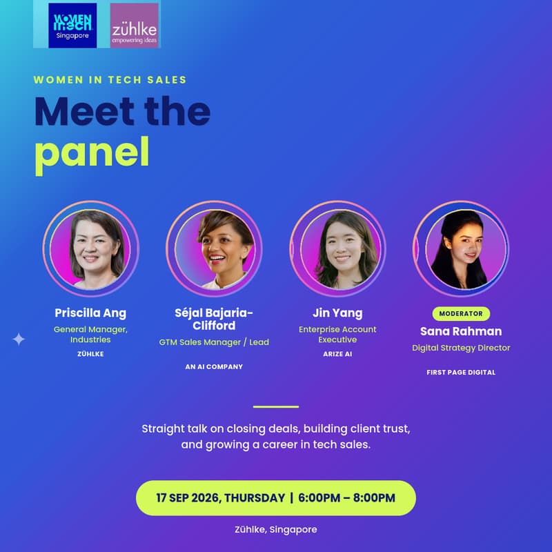 Cover Image for Women In Tech Sales With Zuhlke Group