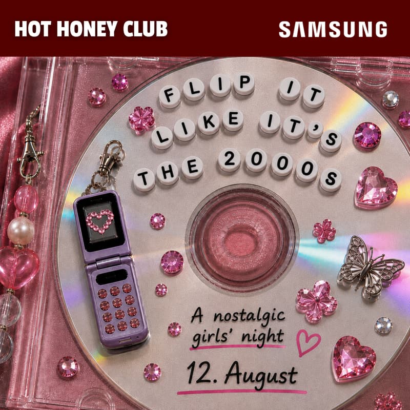 Cover Image for FLIP IT LIKE IT'S THE 2000s. 🪩 x Samsung