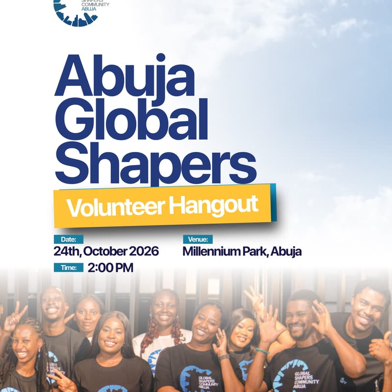 Cover Image for Abuja Global Shapers Volunteer Hangout