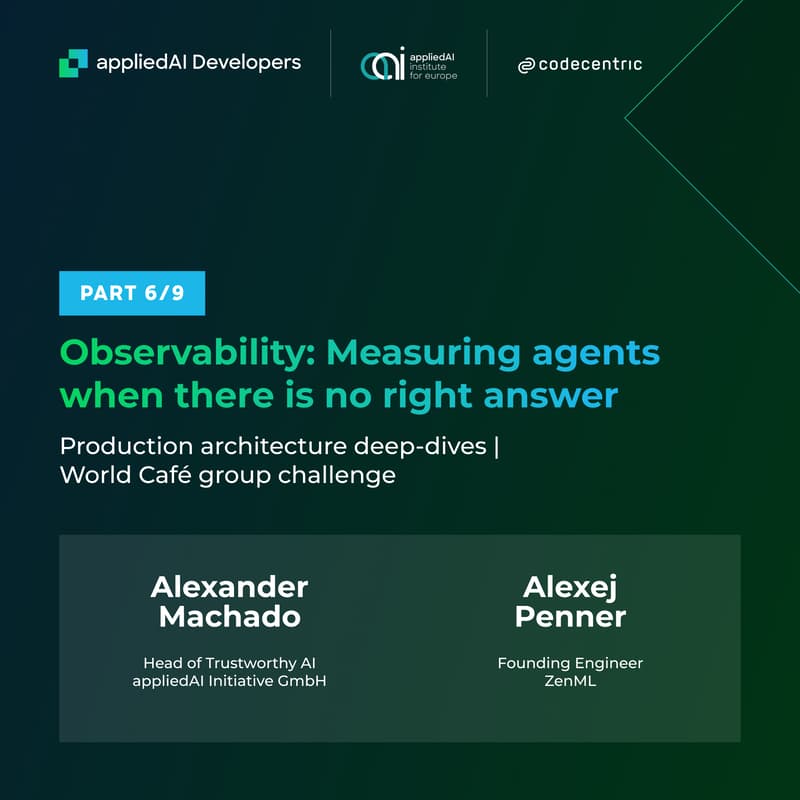 Cover Image for appliedAI Developers Meetup @ Munich