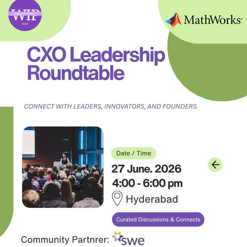 Cover Image for Product Leaders Roundtable: Hyderabad