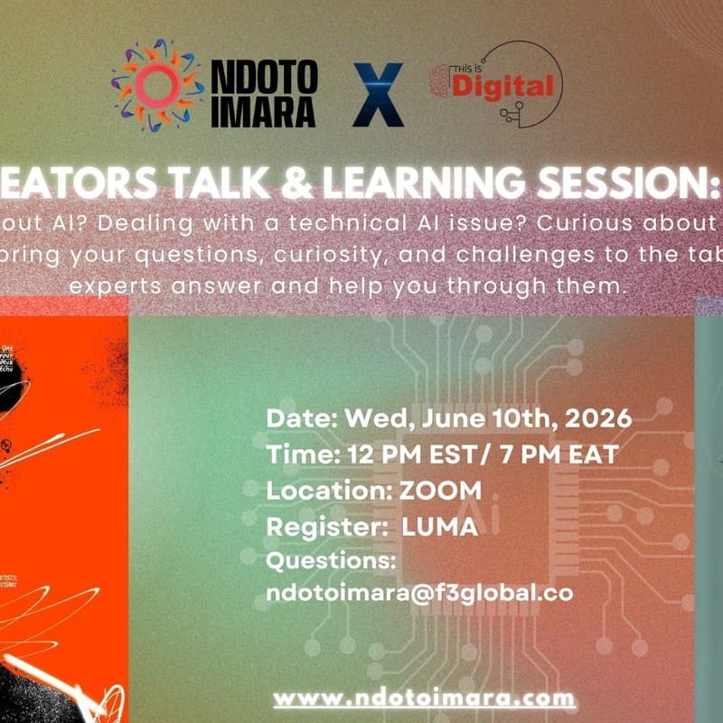 Cover Image for Ai for Creators - Q&A Session