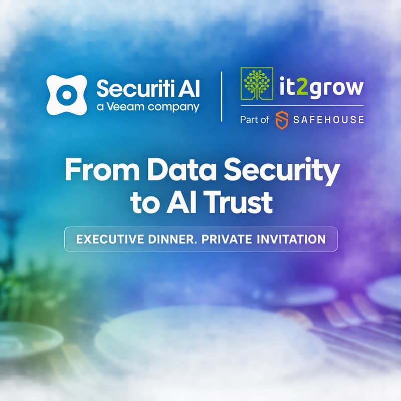 Cover Image for it2grow and Securiti AI Executive Dinner