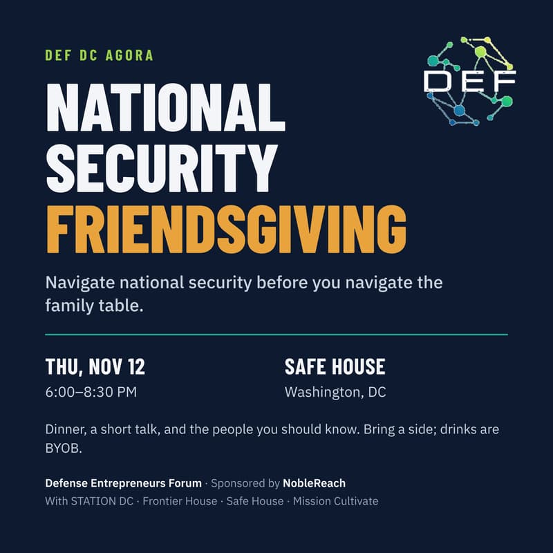 Cover Image for National Security Friendsgiving