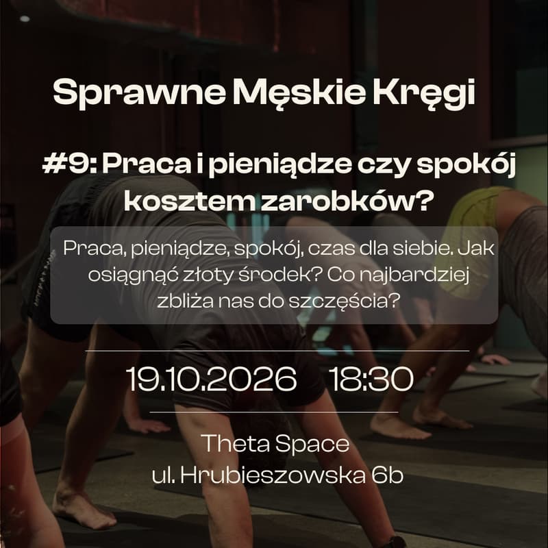 Cover Image for Praca i pieniądze czy spokój kosztem zarobków? : Sprawne Chłopy × Theta Space x Most Elements x Kolmed