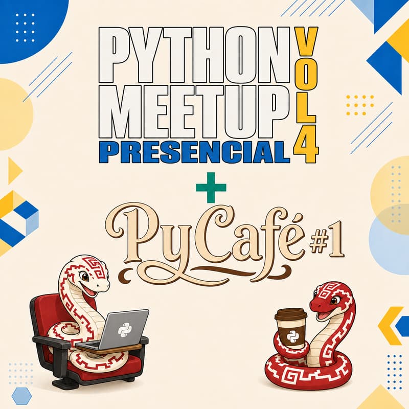 Cover Image for Python Meetup Vol. 4 + PyCafé #1