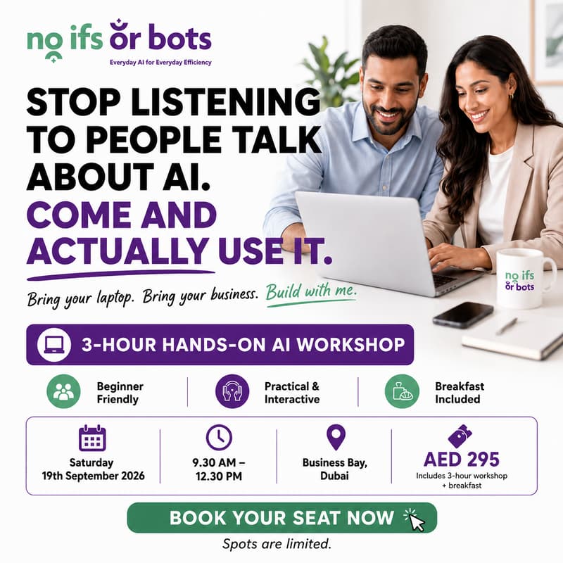 Cover Image for STOP LISTENING TO PEOPLE TALK ABOUT AI! Come and actually use it.