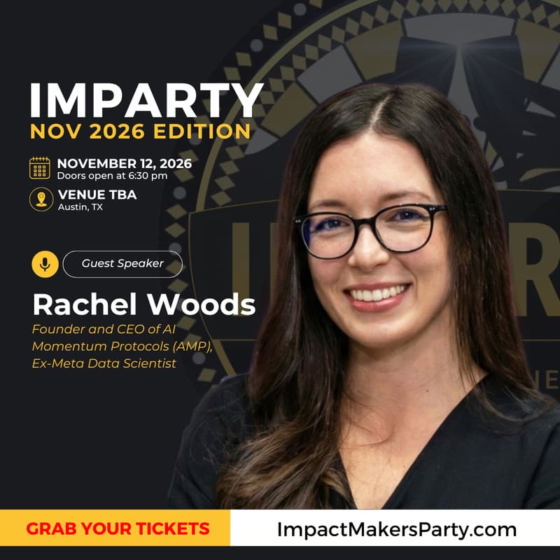 Cover Image for IMParty November 2026 Featuring Rachel Woods