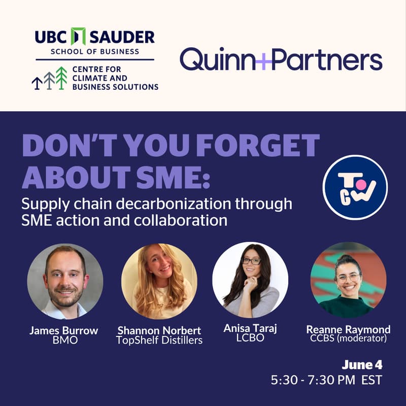 Cover Image for Don’t You Forget About SME: Supply Chain Decarbonization Through SME Action and Collaboration