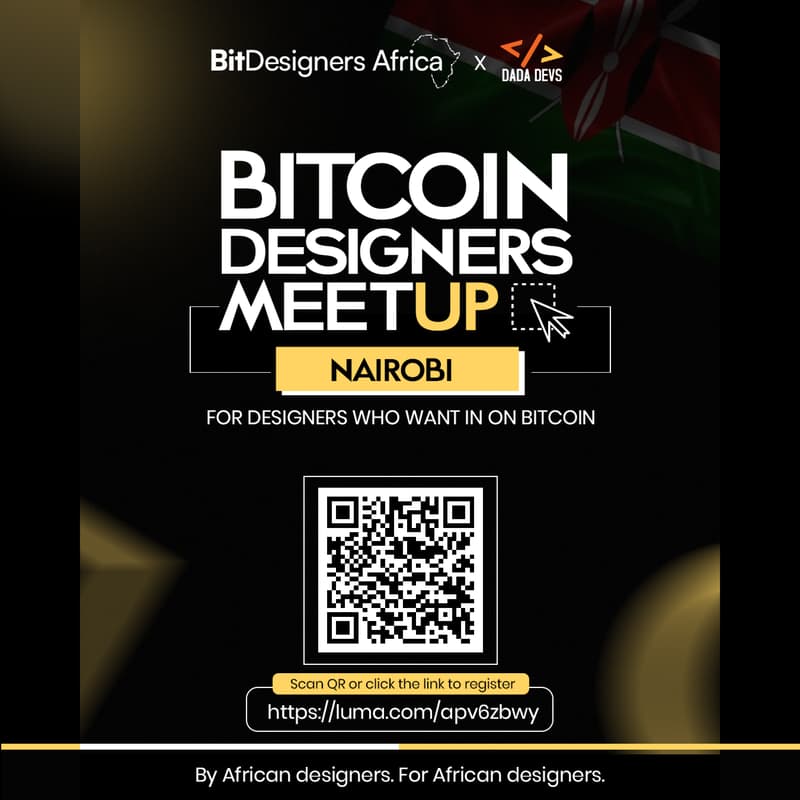 Cover Image for Bitcoin Designers Meetup, Kenya