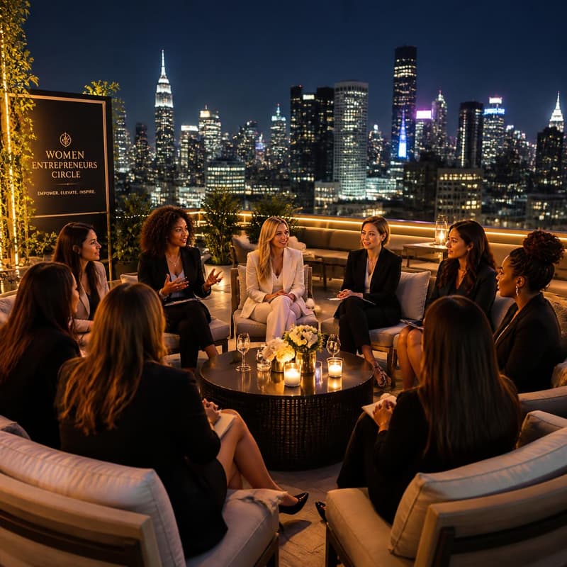 Cover Image for Women Entrepreneurs Circle - FiDi Rooftop Social
