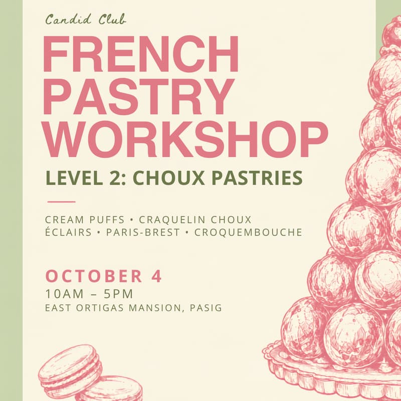 Cover Image for French Pastry Workshop Level 2: Choux