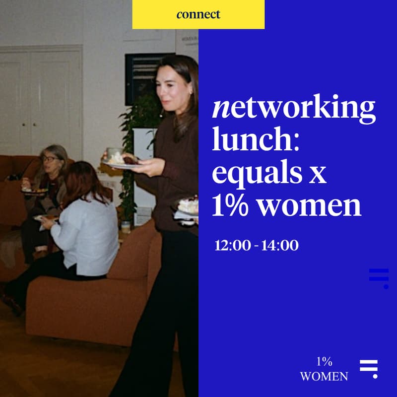 Cover Image for Networking Lunch: Equals x 1% Women