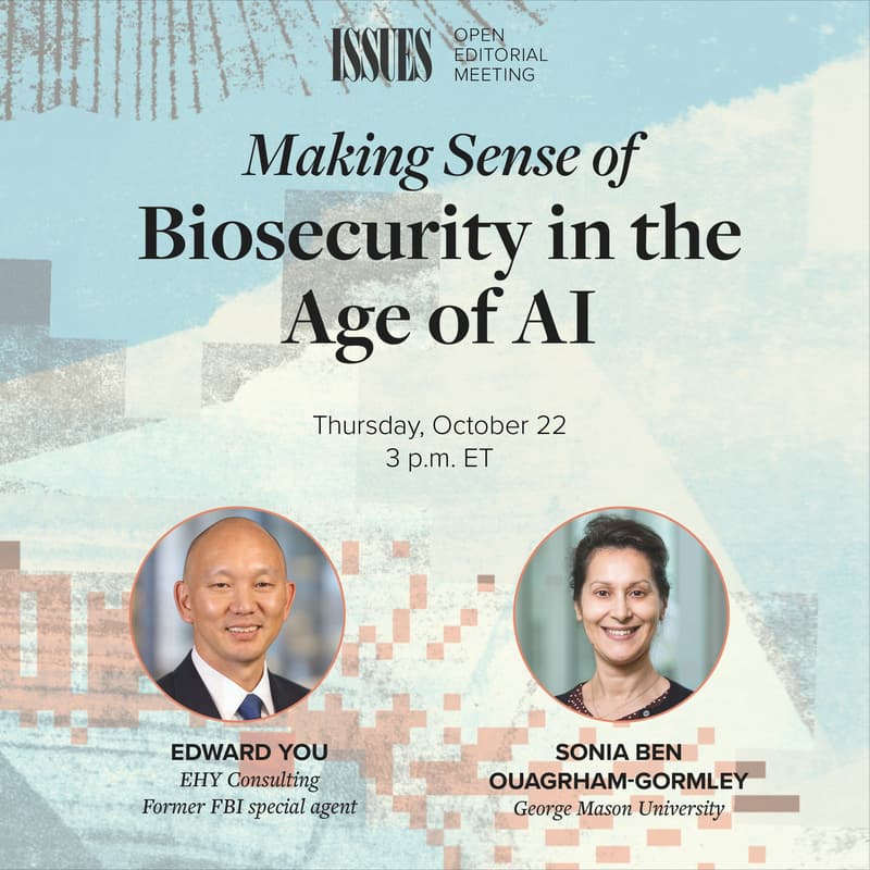 Cover Image for Making Sense of Biosecurity in the Age of AI