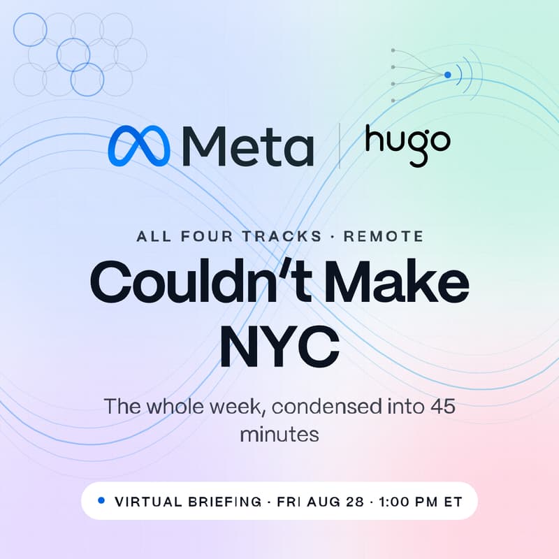 Cover Image for Couldn't Make NYC — The Remote Briefing