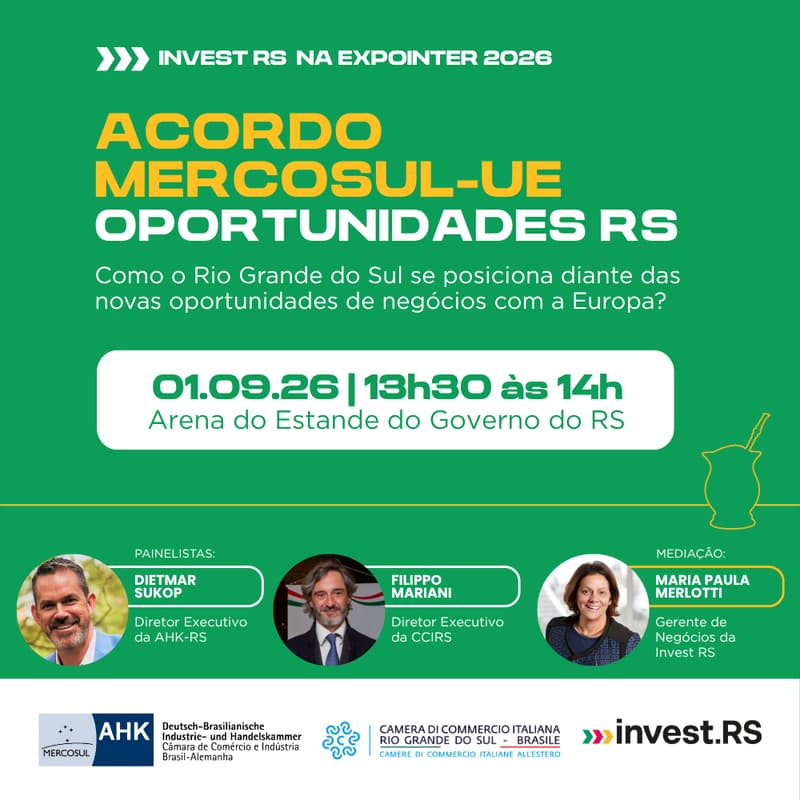 Cover Image for Oportunidades RS e Acordo Mercosul-UE