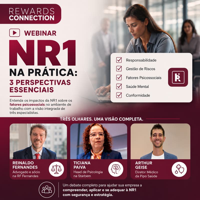 Cover Image for NR1 na Prática sob 3 perspectivas essenciais - Online