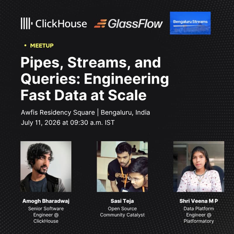 Cover Image for Pipes, Streams, and Queries: Engineering Fast Data at Scale