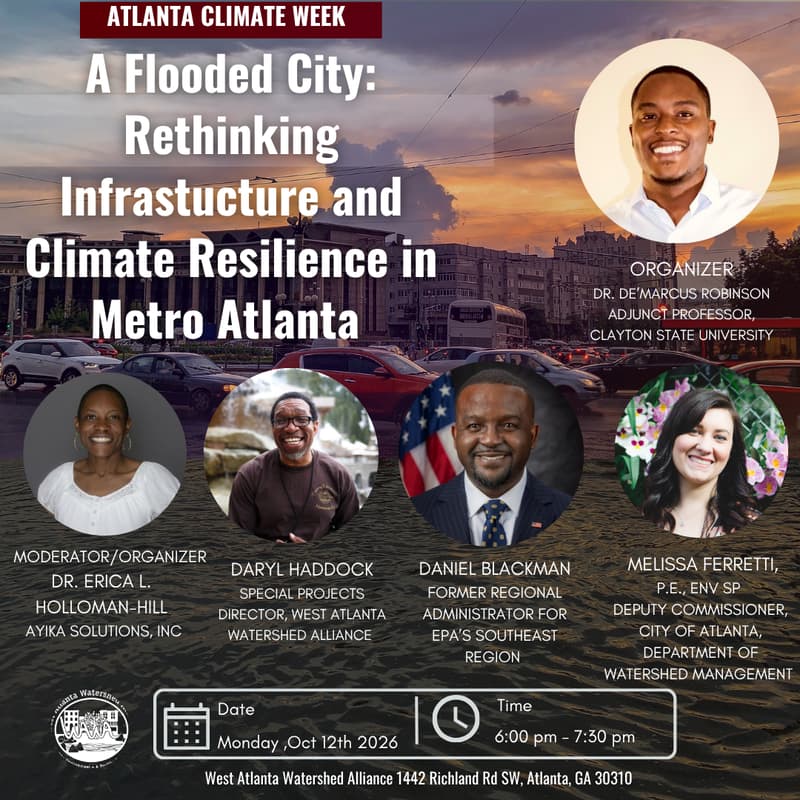 Cover Image for A Flooded City: Rethinking Infrastructure and Climate Resilience in Metro Atlanta