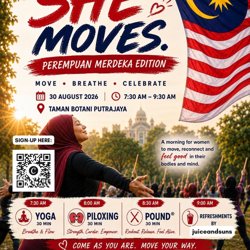 Cover Image for She Moves by PWH @ Taman Botani Putrajaya