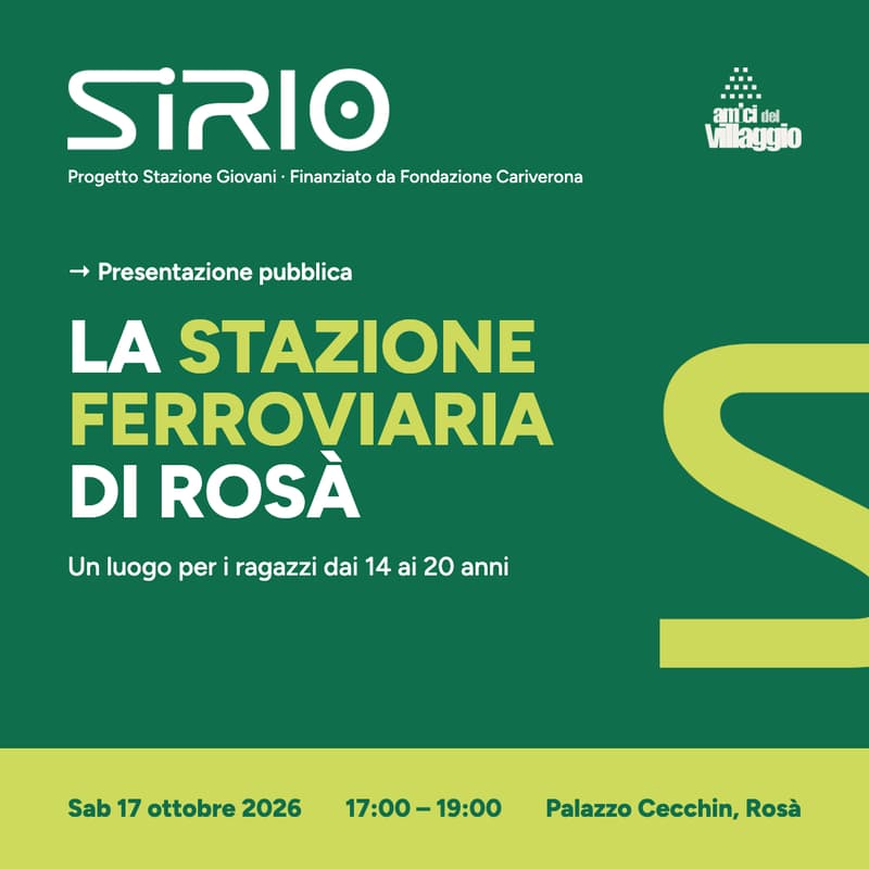 Cover Image for Presentazione di | Sirio | progetto Stazione Giovani
