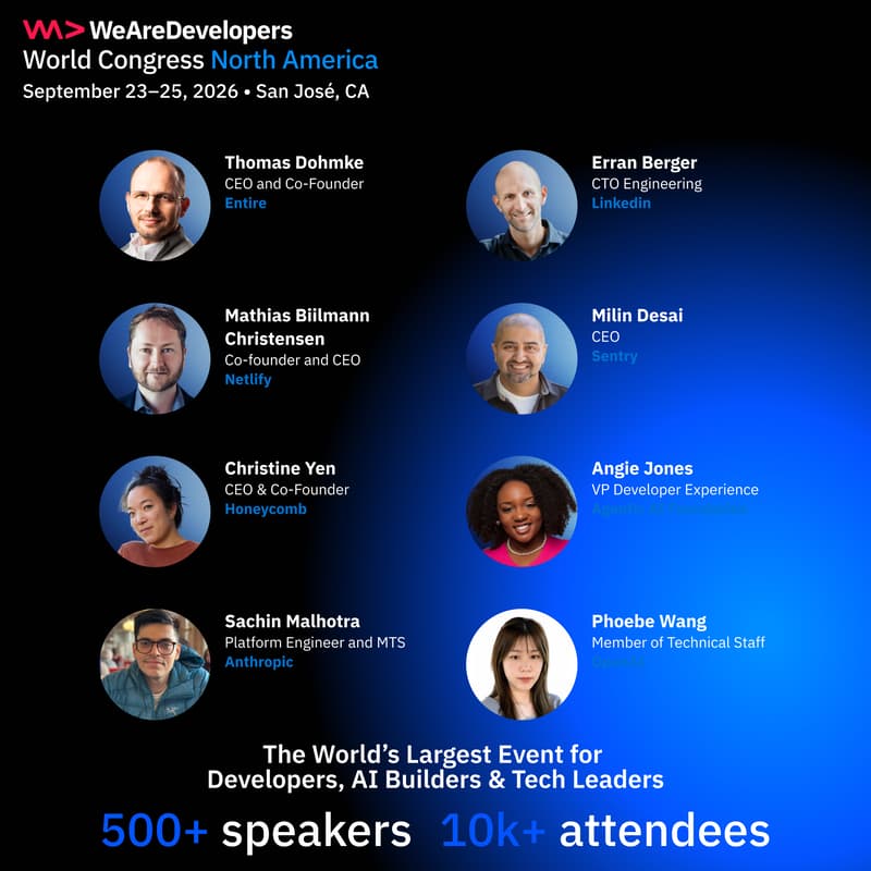 Cover Image for WeAreDevelopers World Congress North America