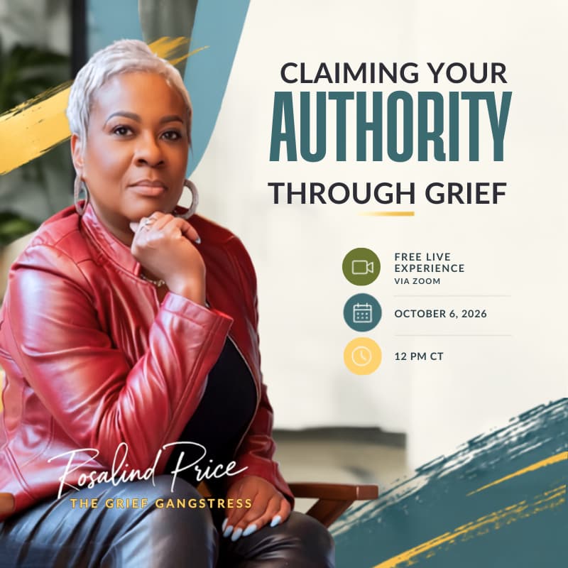 Cover Image for Claiming Your Authority Through Grief