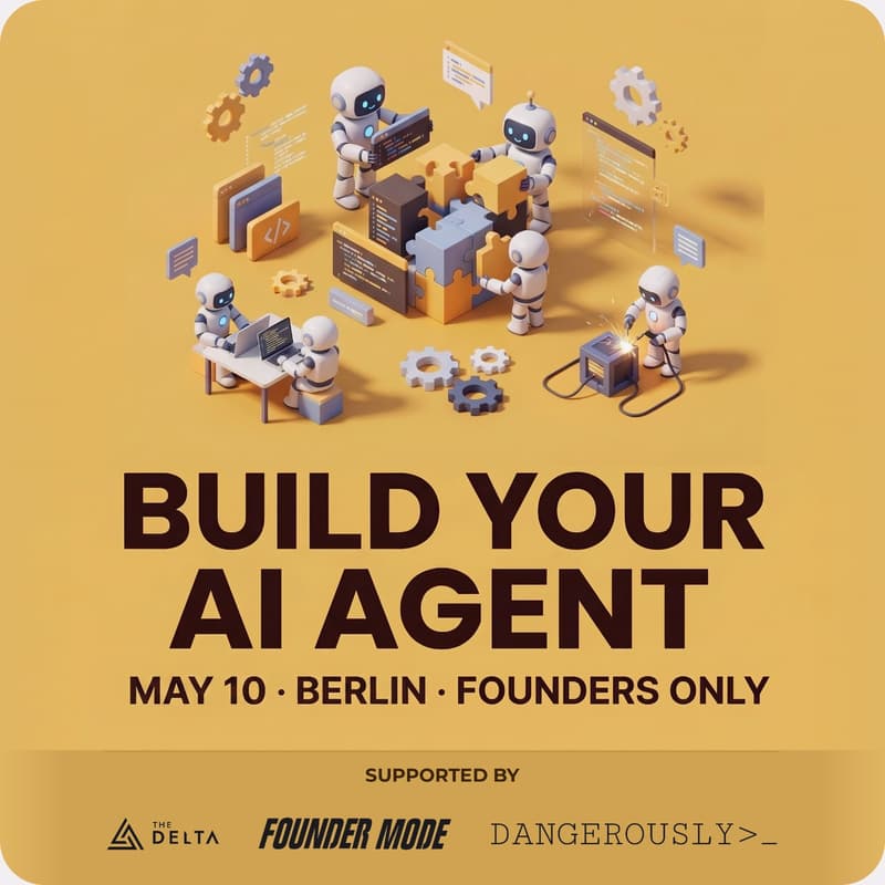 Cover Image for Round 2: Build your AI Agent - Founders only