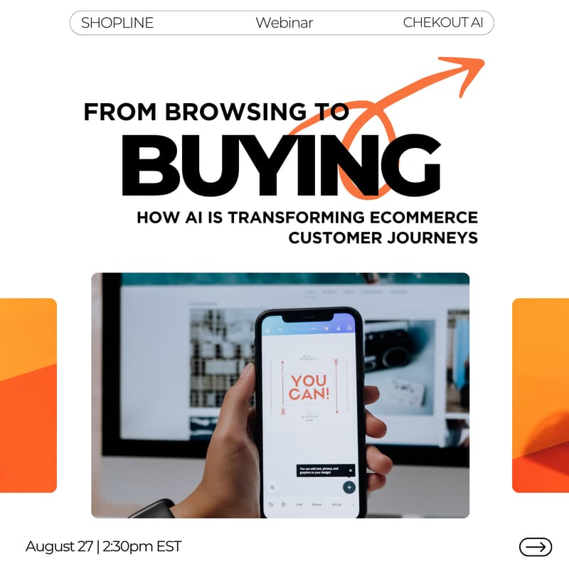 Cover Image for From Browsing to Buying | SHOPLINE X ChekOut AI